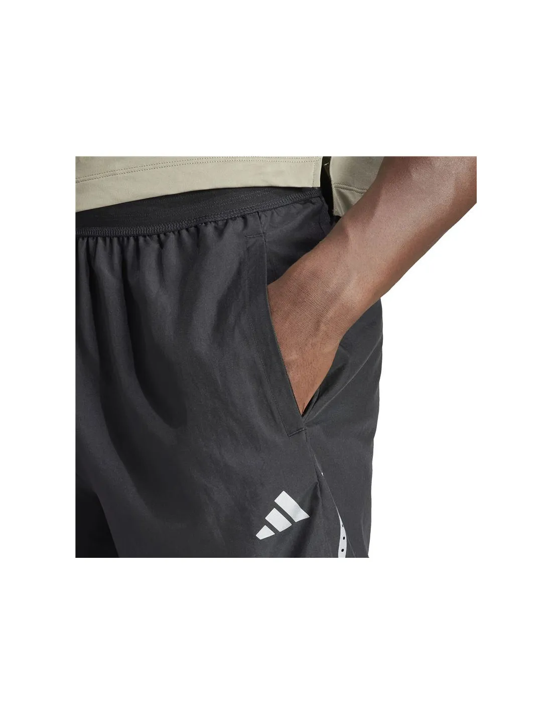 Pantalones de Fitness adidas Essentials Gym+ Woven Hombre Negro