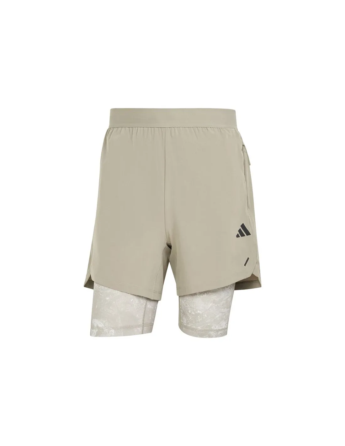 Pantalones de Fitness adidas Essentials Workout 2in1 Hombre Gris