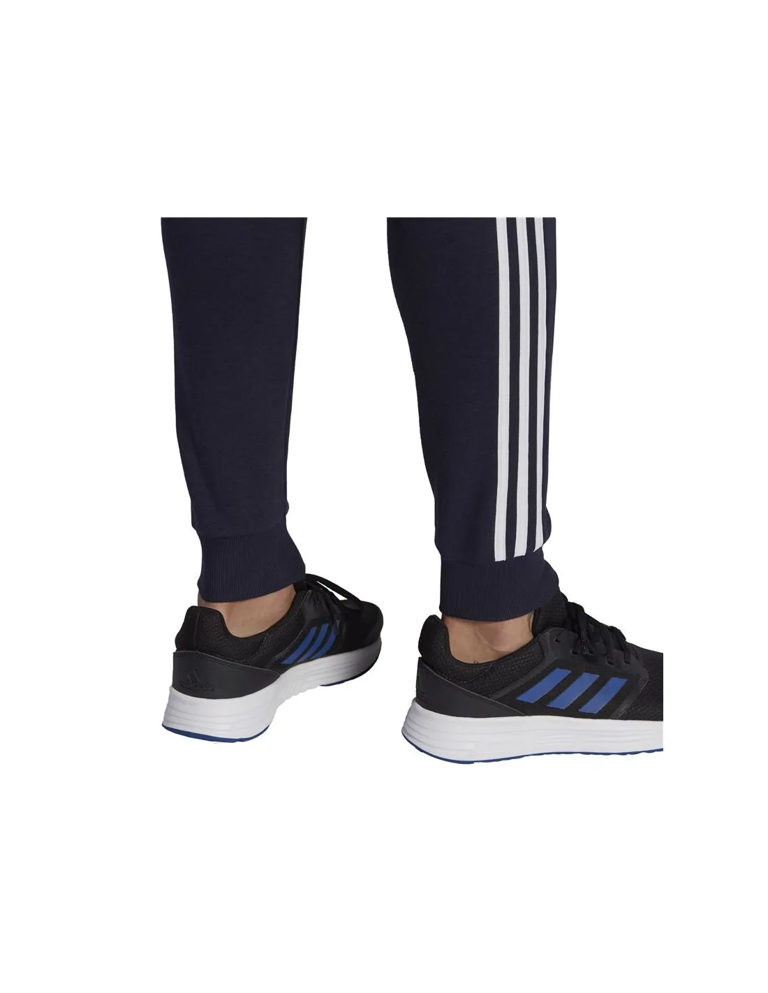 Pantalones largos adidas Essentials Fleece Fitted 3 Bandas M Legend Ink