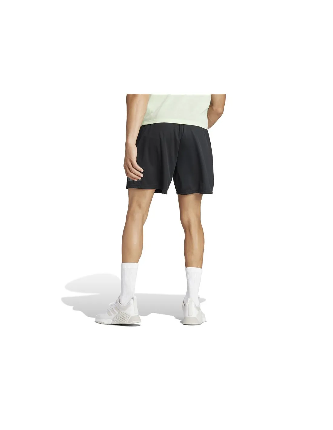 Pantalón adidas Essentials Train Essentials Seasonal Big Logo Hombre Negro