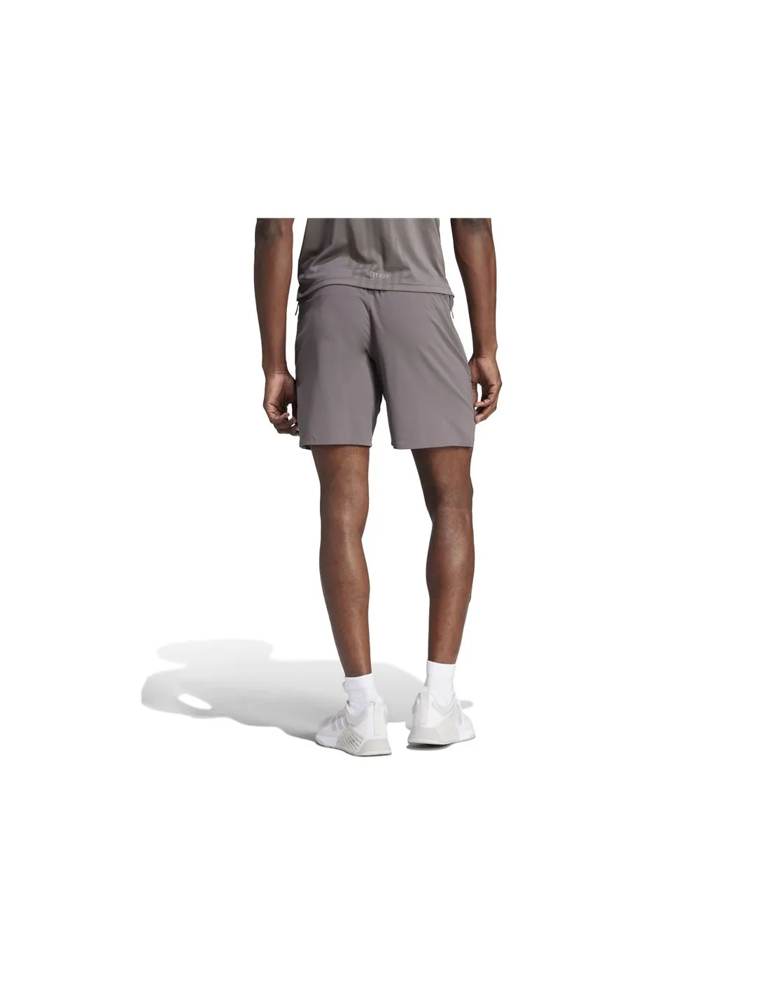 Pantalón de Fitness adidas Essentials Designed for Training Heat Ready Short Hombre Carbón