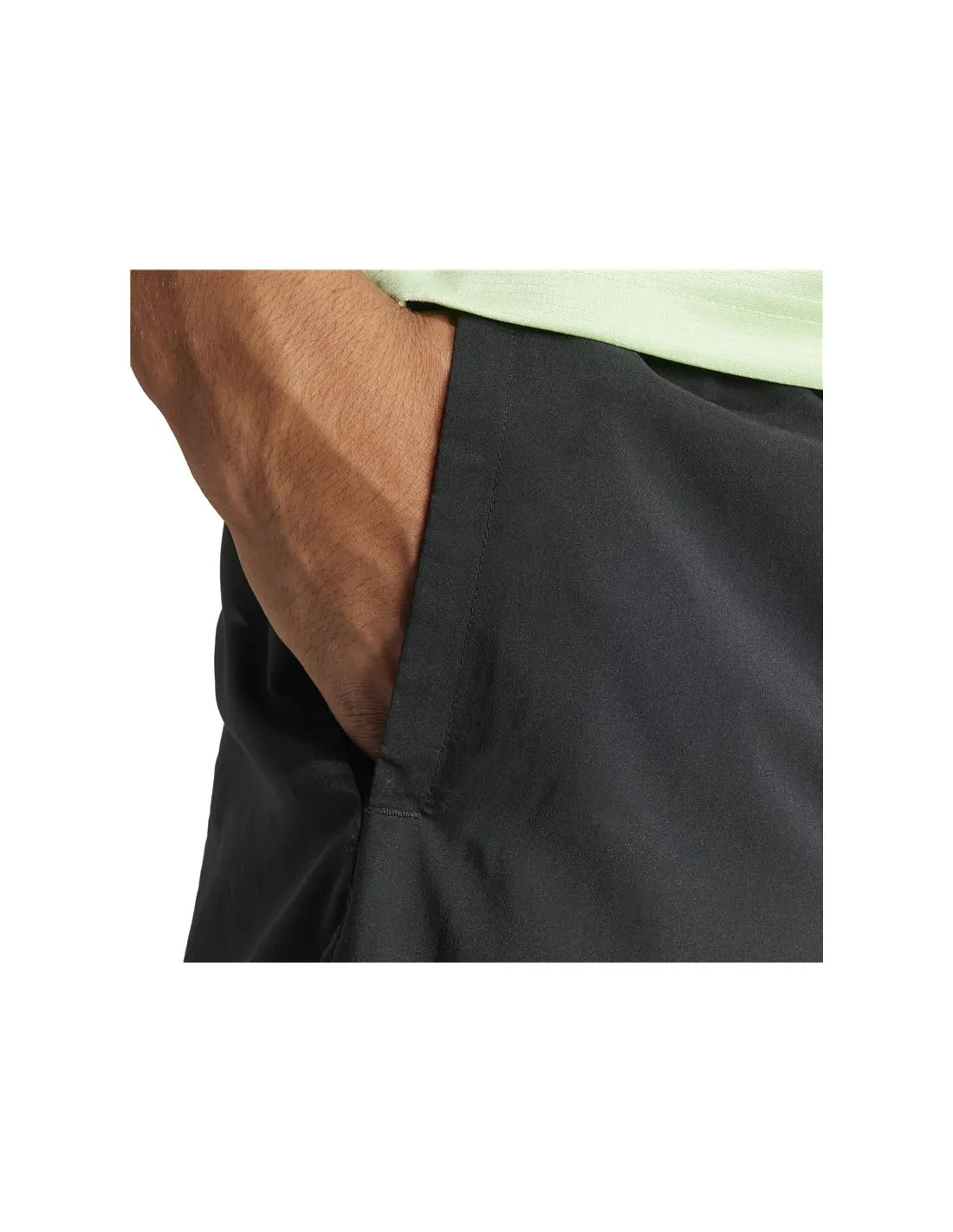 Pantalón de Fitness adidas Essentials Gym+ Wv 2In1 S Hombre Negro