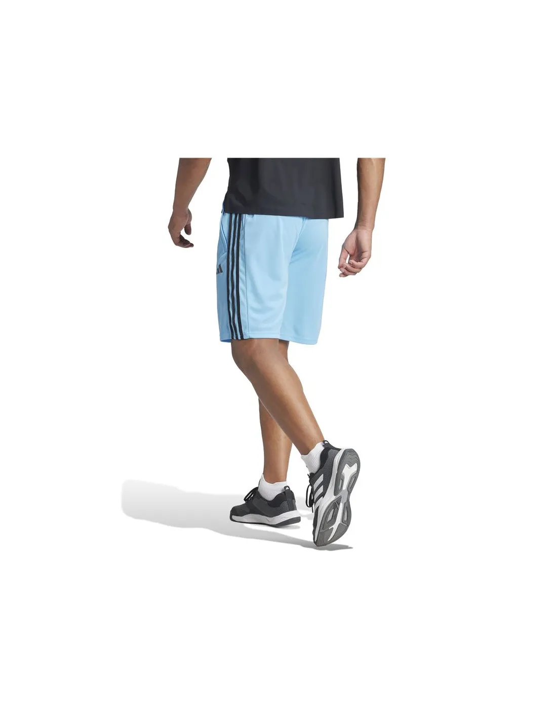 PANTALóN DE FITNESS ADIDAS ESSENTIALS TRESSENTIALS PIQ 3BANDAS HOMBRE AZUL