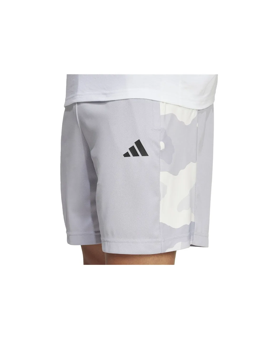 Pantalón de Fitness adidas Train Essentials Camo Training Short Hombre Gris