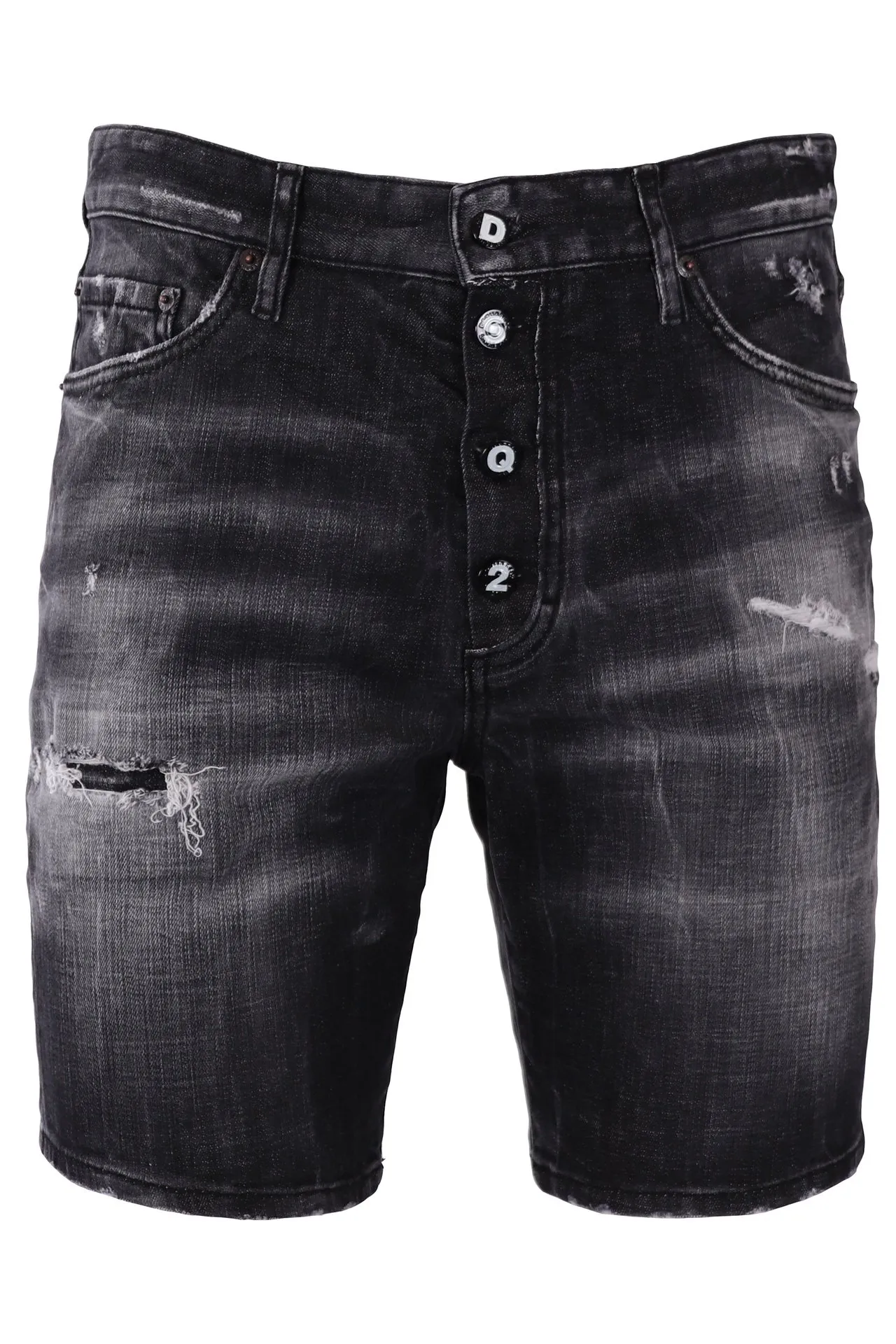 Pantalón Dsquared2 Negro Corto
