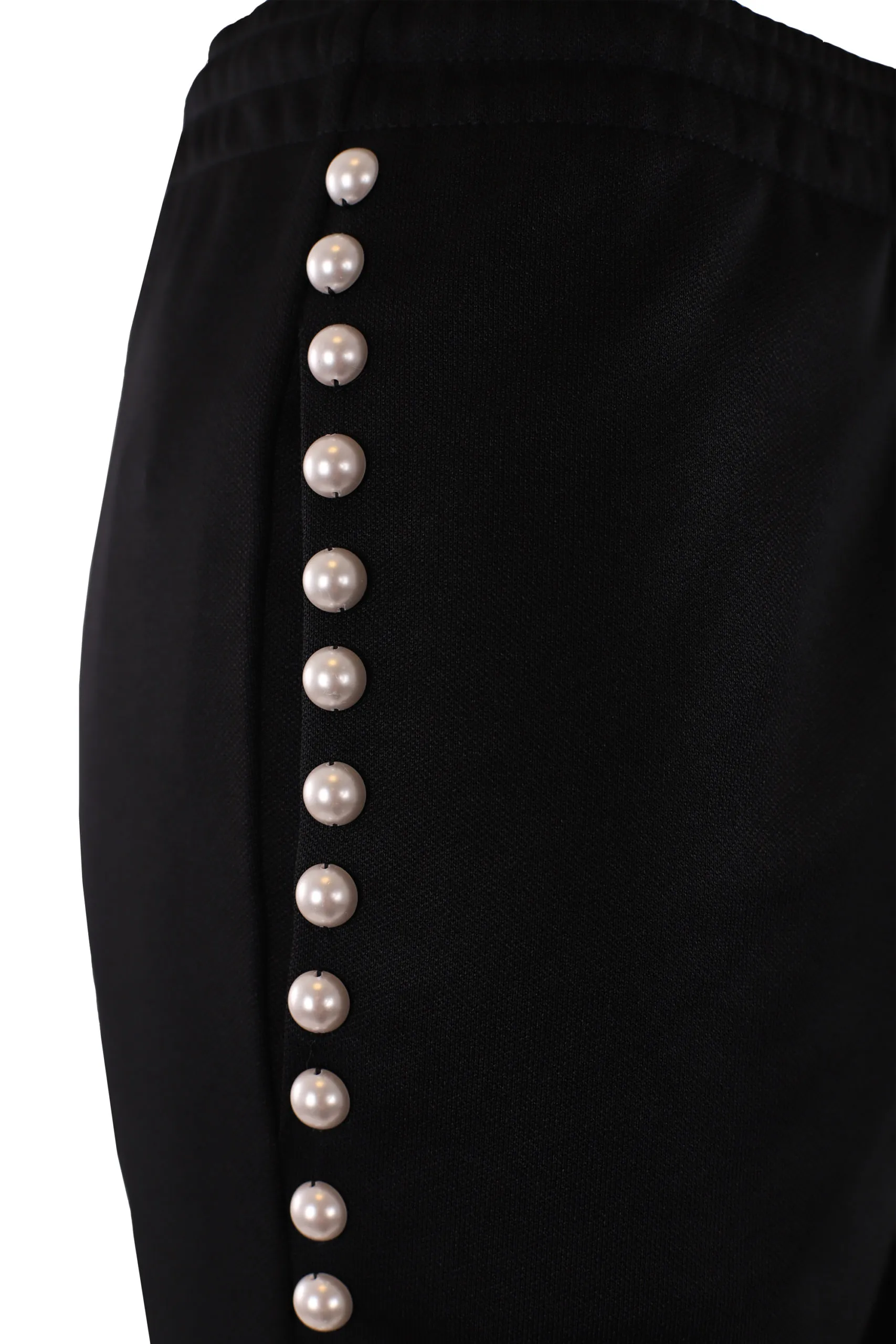 Pantalón negro con perlas