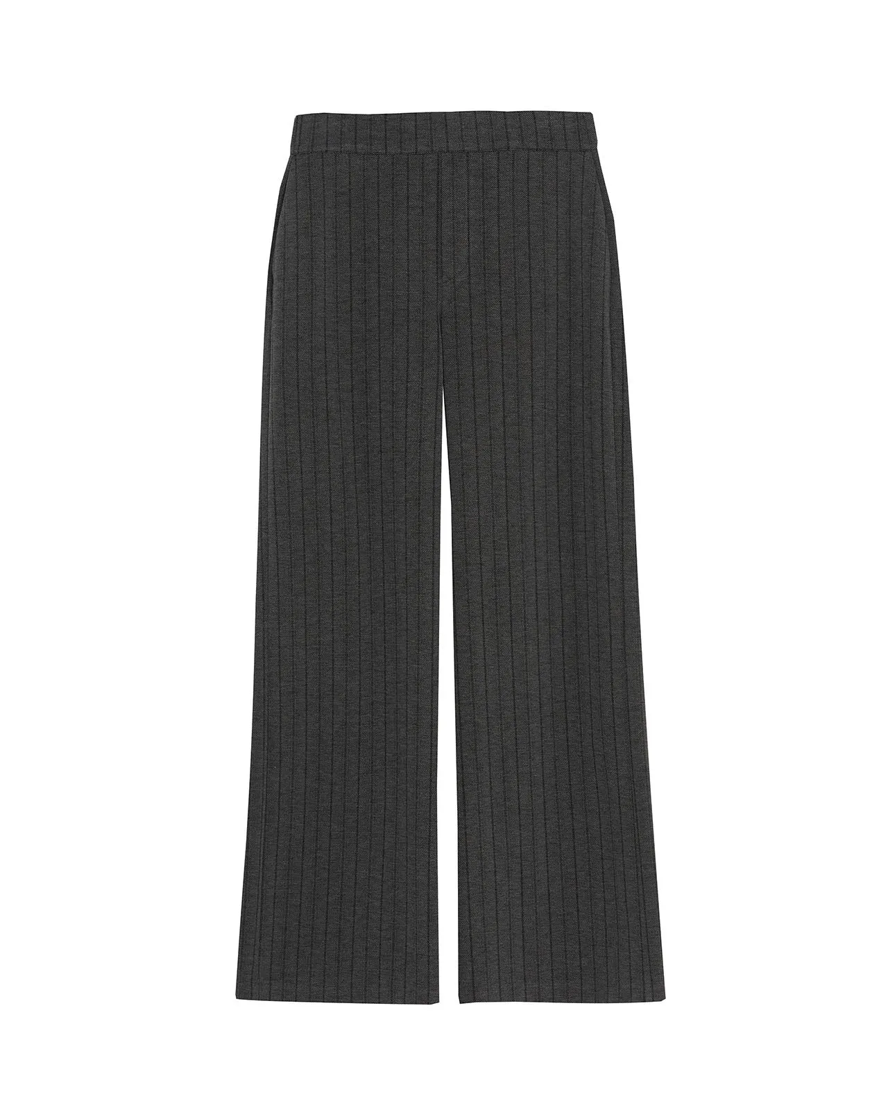 Pantalón recto tejido raya diplomática