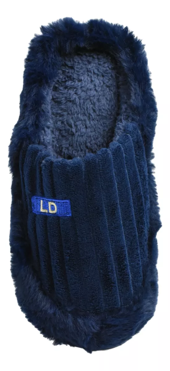 Pantufla Hombre Abierto Comodo Abrigo Suave Importado Ld 290