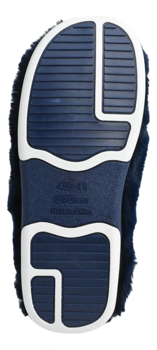 Pantufla Hombre Abierto Comodo Abrigo Suave Importado Ld 290