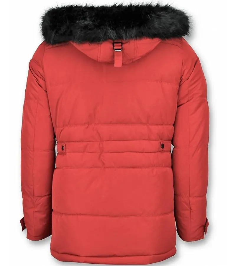 PARKAS HOMBRE  CHAQUETONES HOMBRE  CAZADORAS HOMBRE  4POCET  ROJO