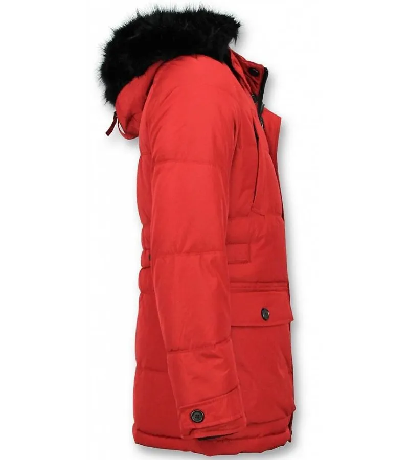 PARKAS HOMBRE  CHAQUETONES HOMBRE  CAZADORAS HOMBRE  4POCET  ROJO