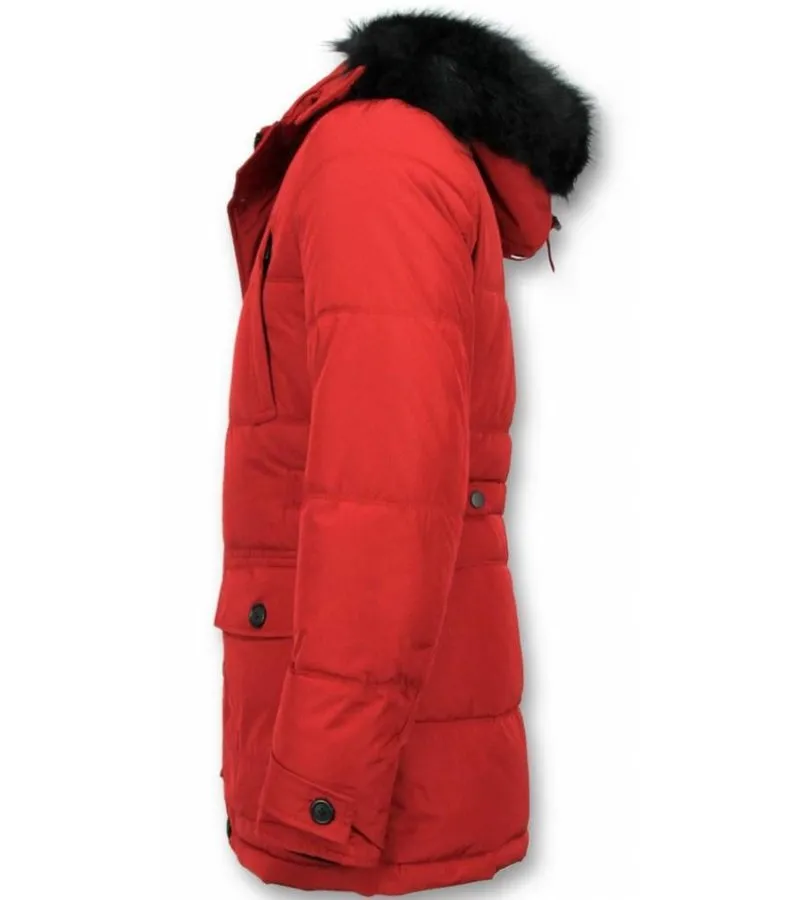 PARKAS HOMBRE  CHAQUETONES HOMBRE  CAZADORAS HOMBRE  4POCET  ROJO