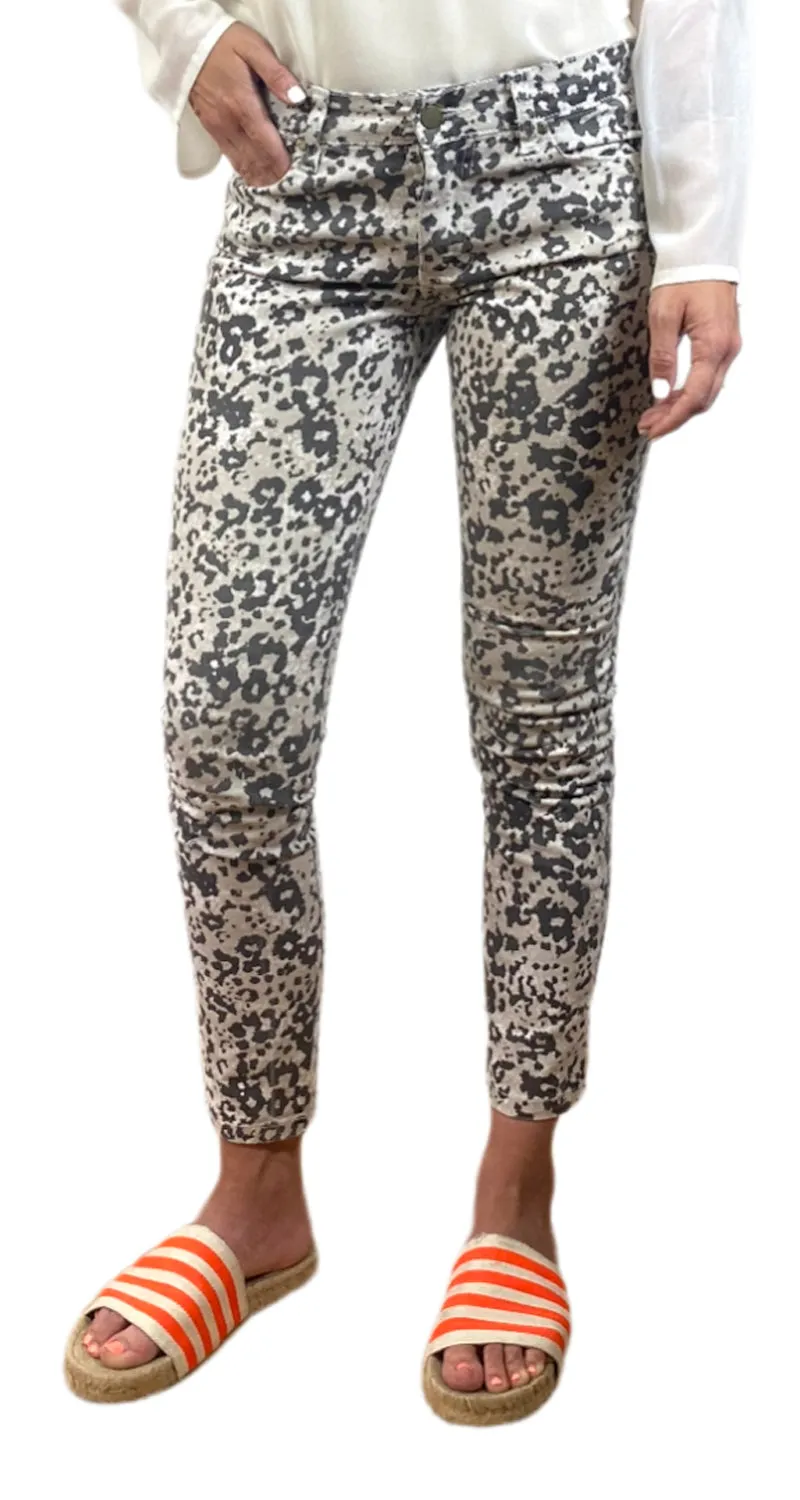 PAULA CAHEN D'ANVERS Pantalón Gris Estampado