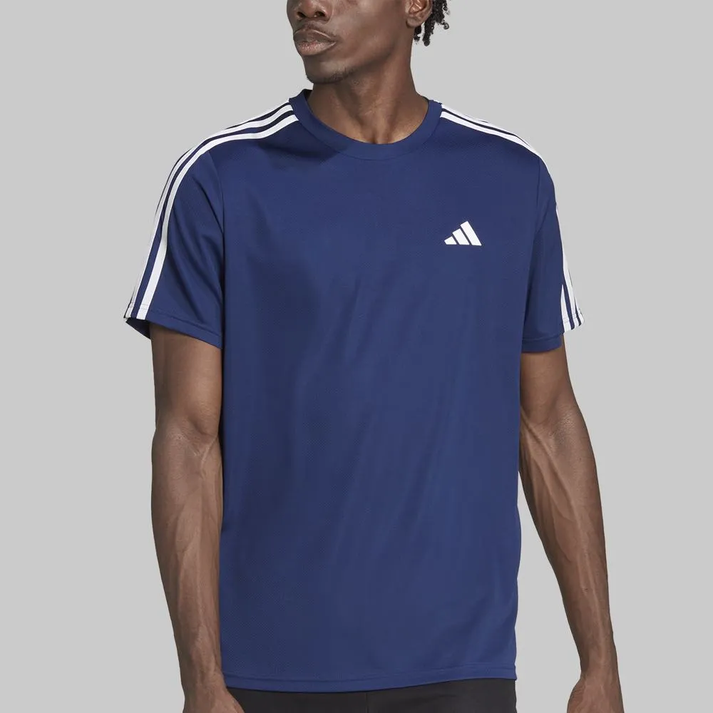 Playera adidas Essentials 3 Stripes Hombre