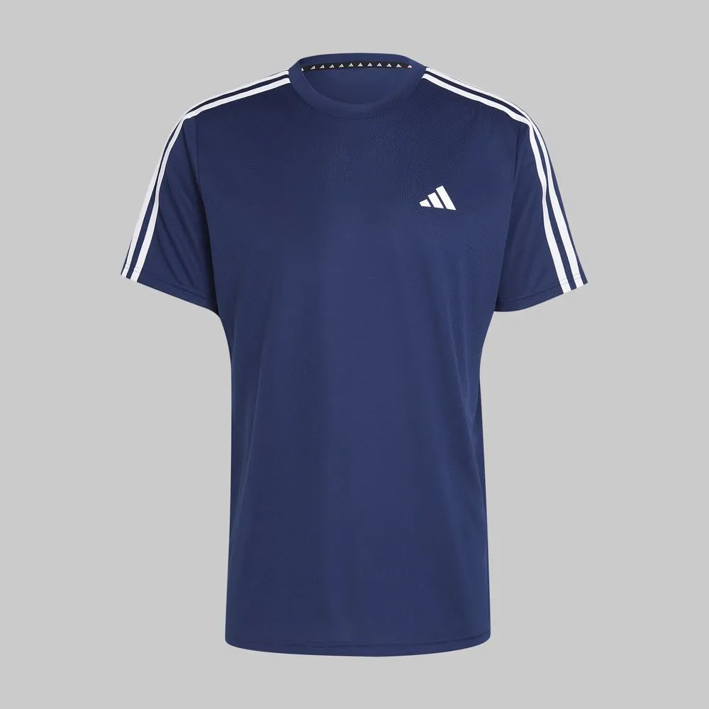 Playera adidas Essentials 3 Stripes Hombre