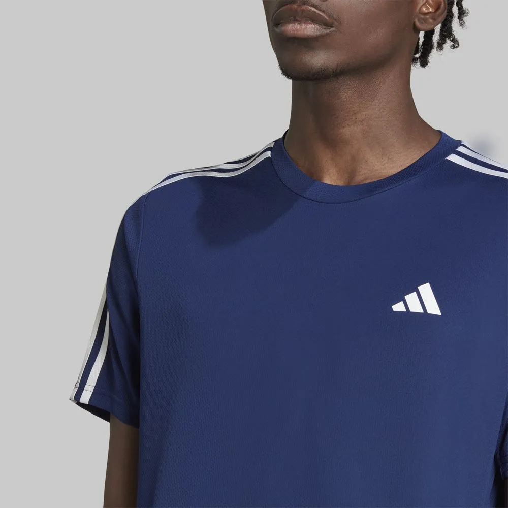 Playera adidas Essentials 3 Stripes Hombre