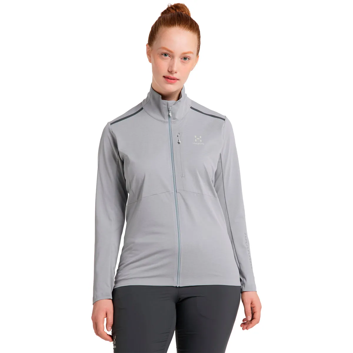 Polar Mujer L.I.M Strive Mid Jacket Women Haglöfs Gris