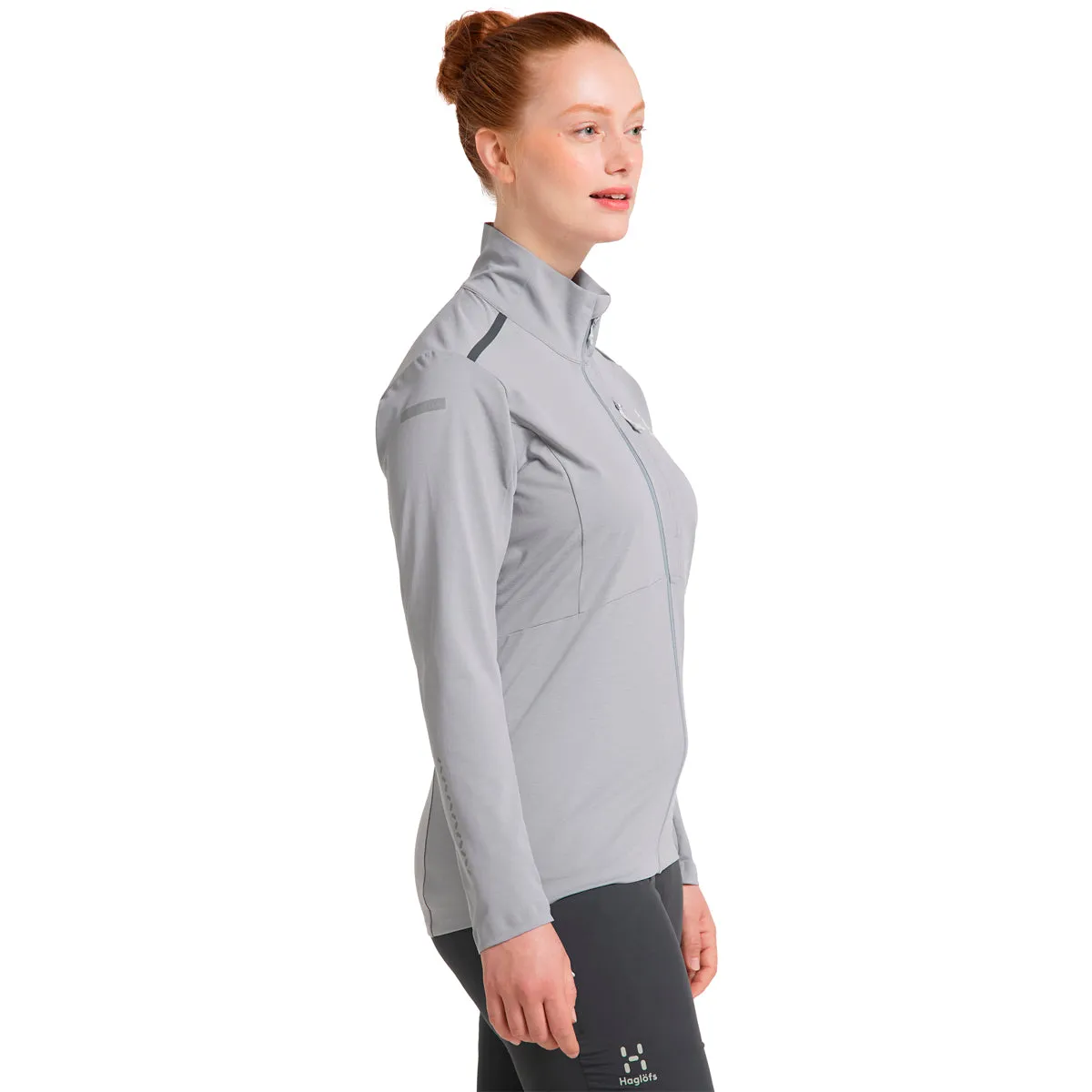 Polar Mujer L.I.M Strive Mid Jacket Women Haglöfs Gris