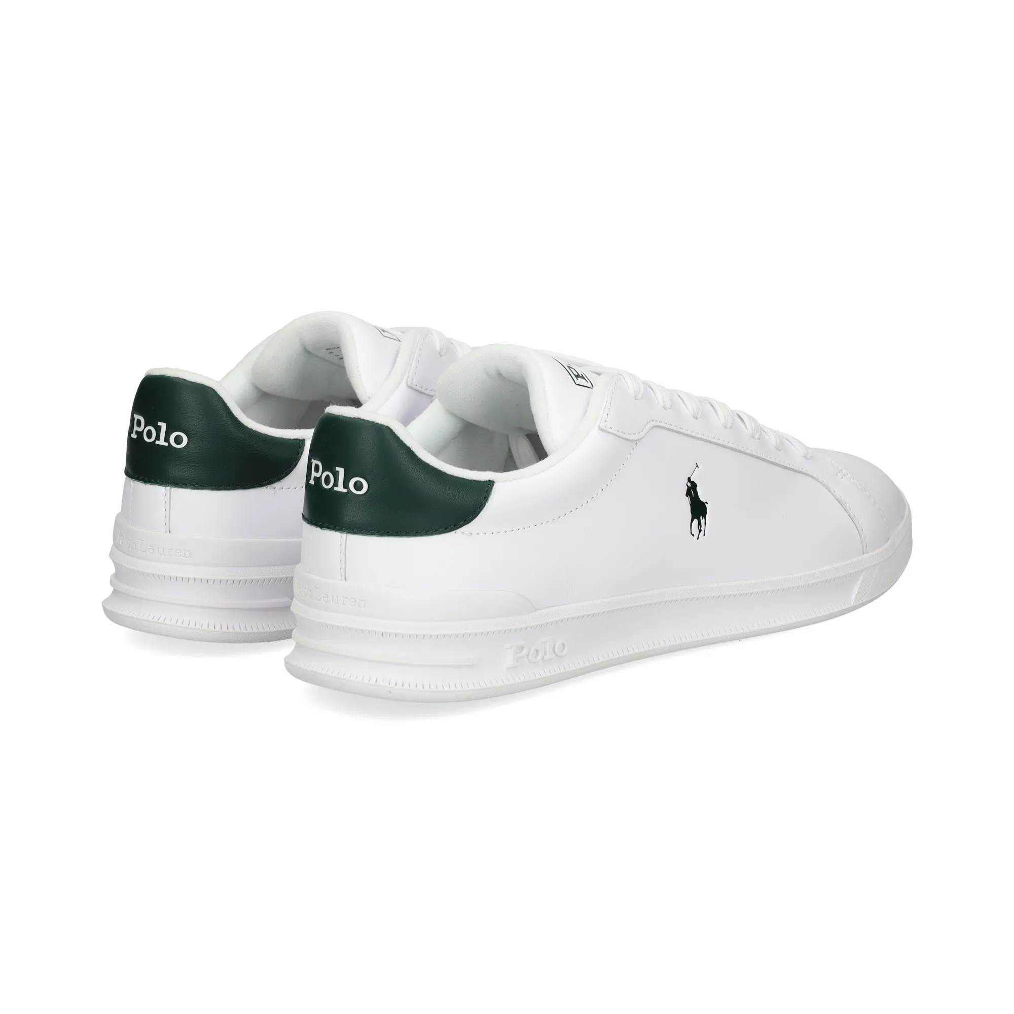 POLO RALPH LAUREN Zapatillas de Hombre 004 WHITE/GREEN