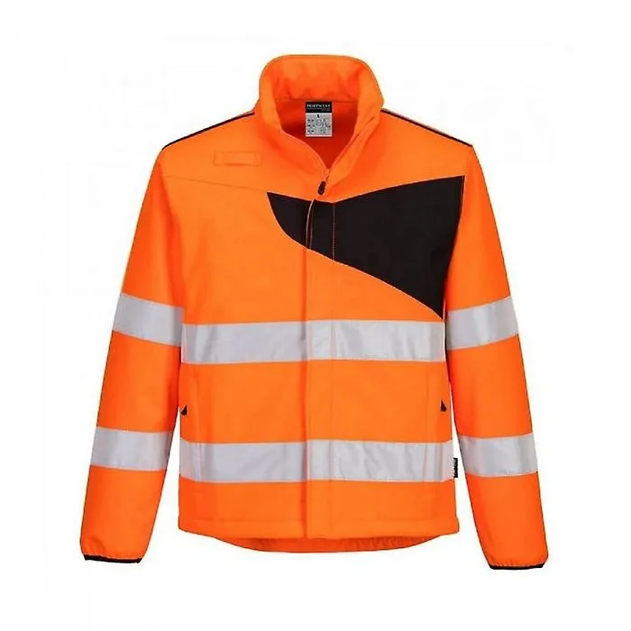 PORTWEST HOMBRE PW2 FLEECE HIVIS ABRIGO DE SEGURIDAD