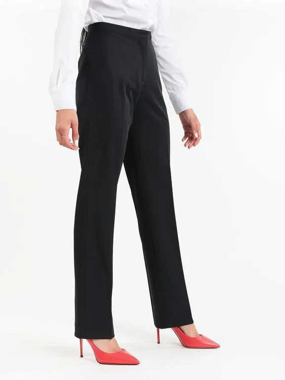 Radaus Pantalón clásico de pierna recta para mujer