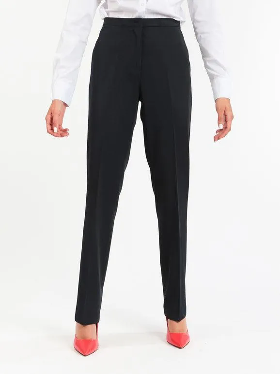 Radaus Pantalón clásico de pierna recta para mujer