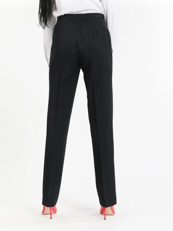 Radaus Pantalón clásico de pierna recta para mujer