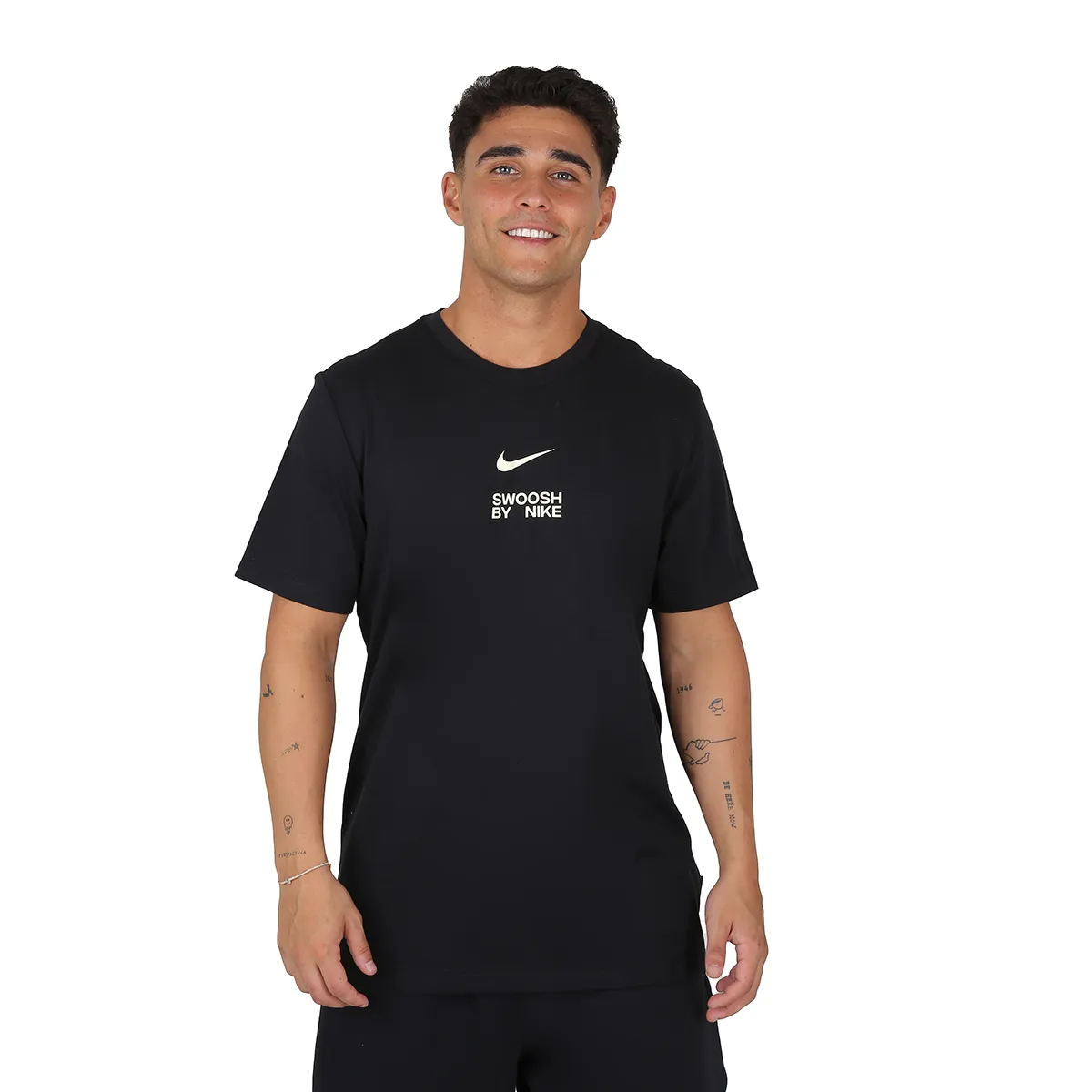 Remera Nike Big Swoosh Lbr Hombre