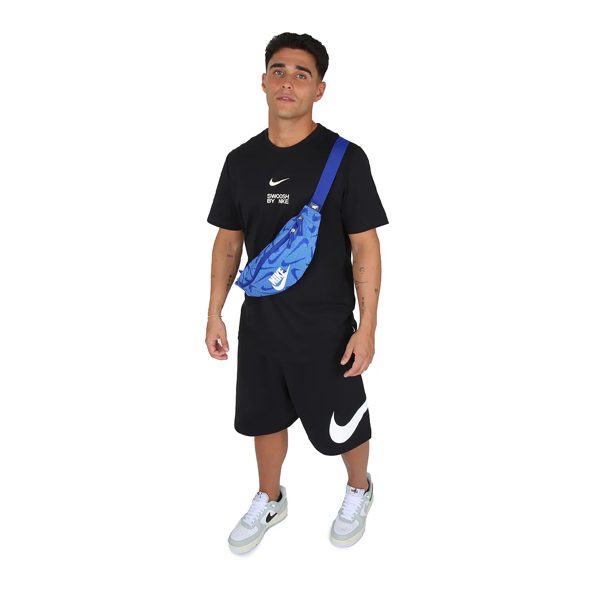 Remera Nike Big Swoosh Lbr Hombre