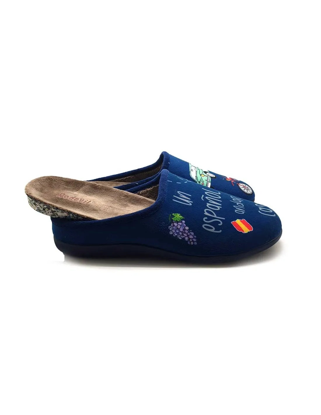 RODEVIL ZAPATILLA CASA HOMBRE ESPAÑOL COMODA Y CALENTITA 590