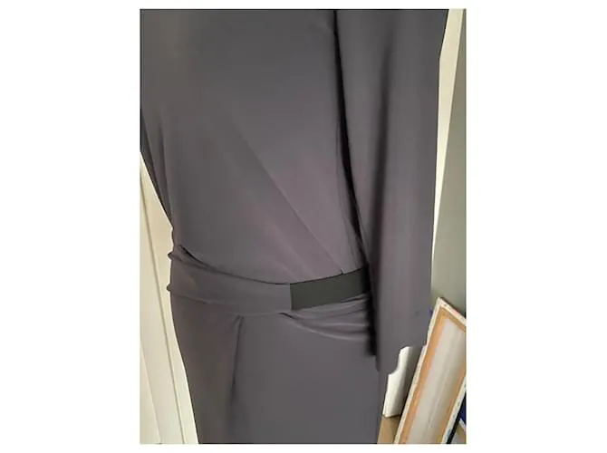 Rue Blanche Vestidos Gris antracita 