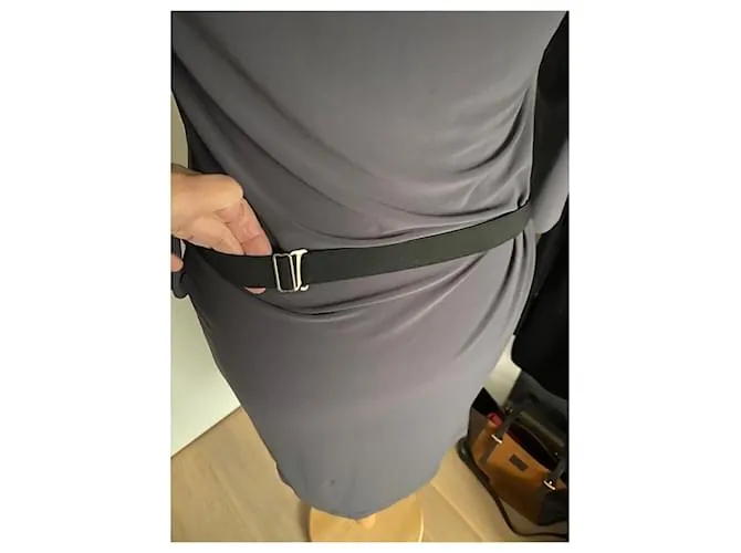 Rue Blanche Vestidos Gris antracita 