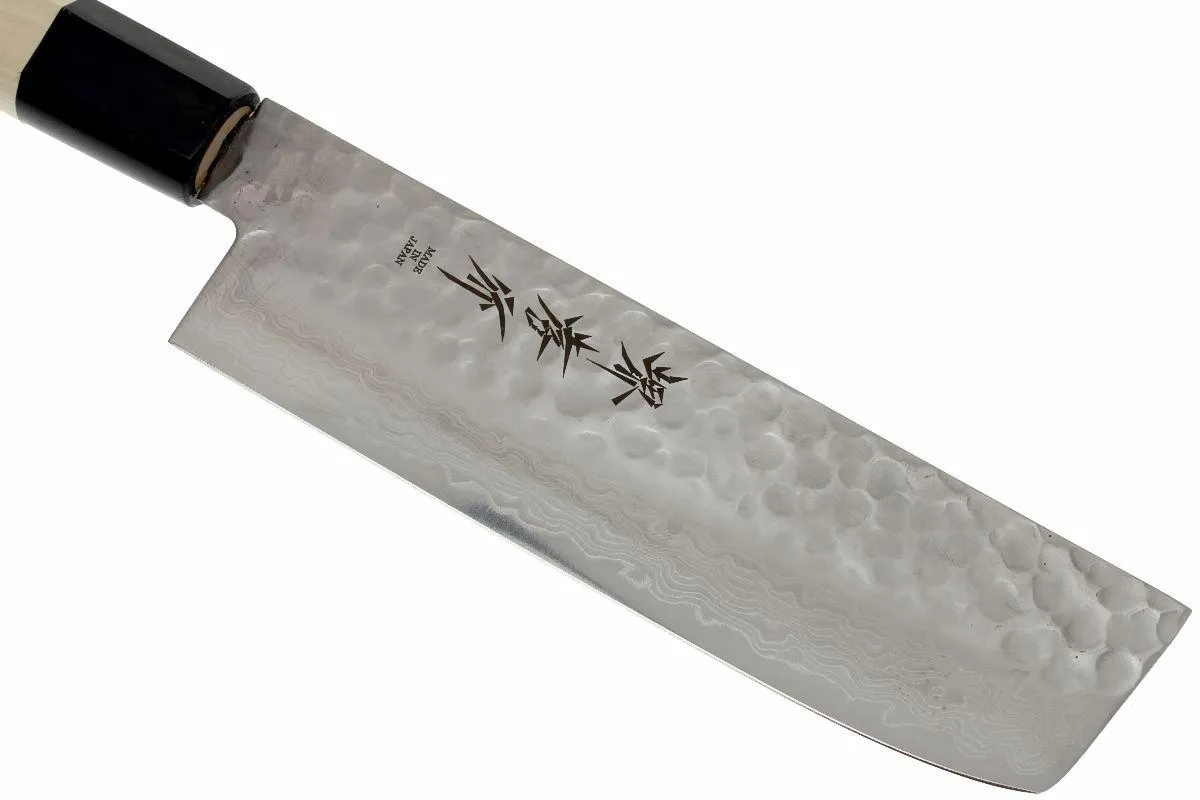 SAKAI TAKAYUKI 45LAYER DAMASCUS NAKIRI, 16 CM, 7253