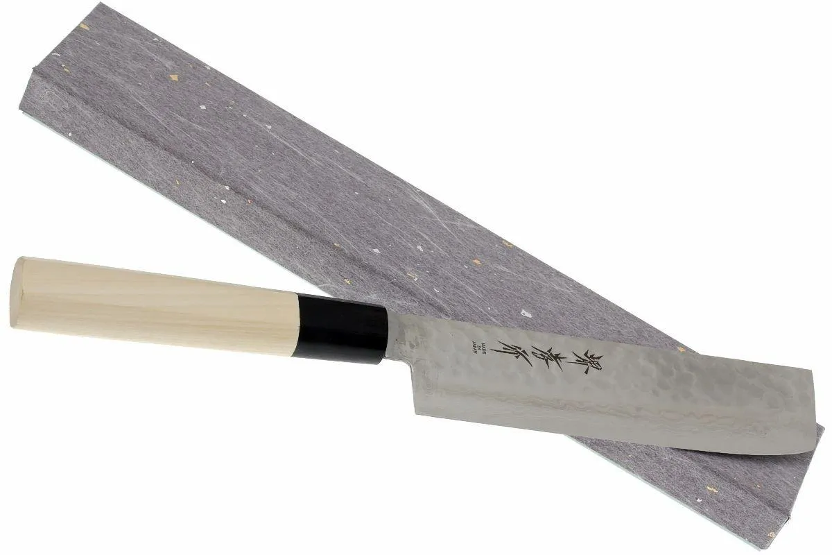 SAKAI TAKAYUKI 45LAYER DAMASCUS NAKIRI, 16 CM, 7253
