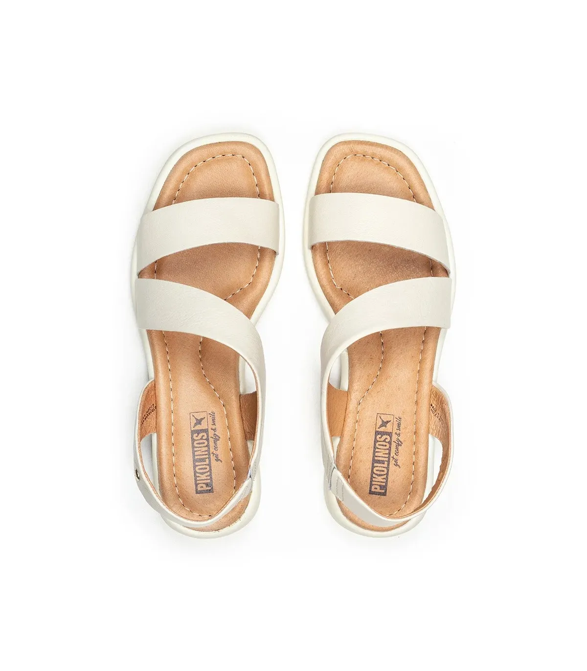 Sandalias color hielo de mujer