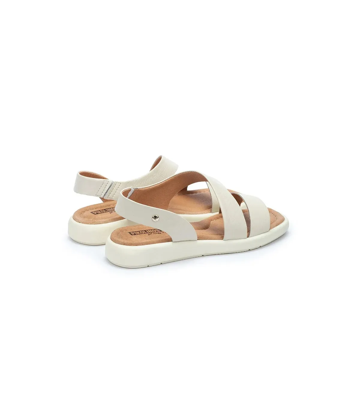 Sandalias color hielo de mujer