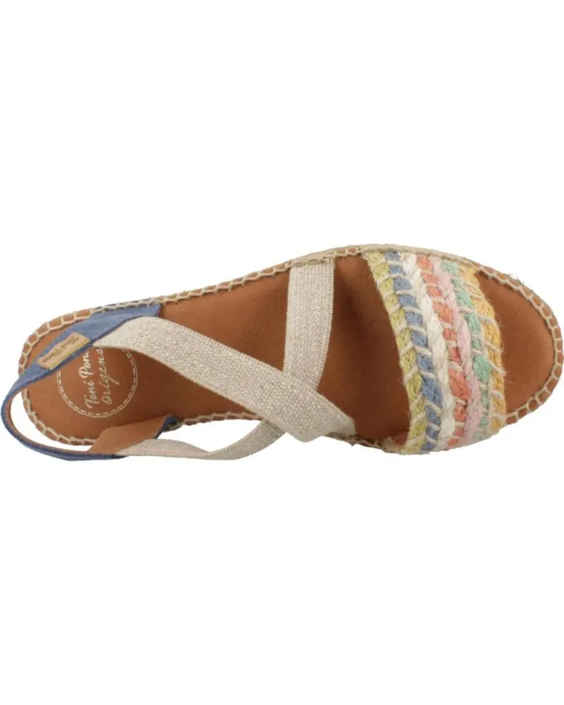 SANDALIAS DE MUJER TONI PONS MODELO EIDERLK MULTICOLOR