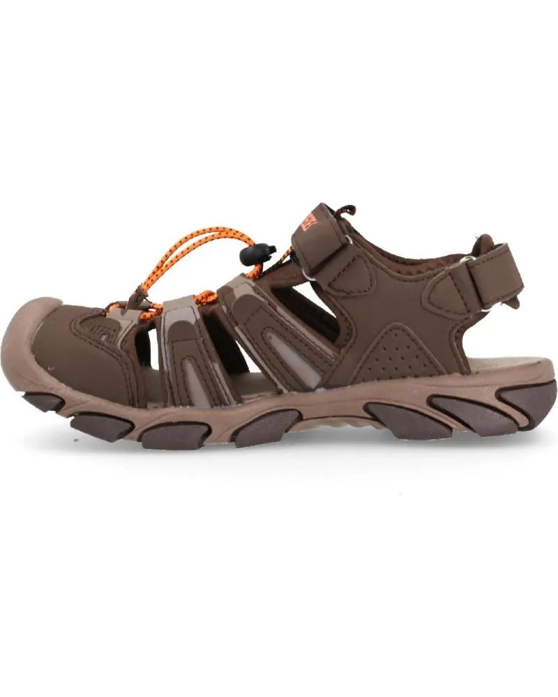 Sandalias de Niña y Niño PAREDES S NINO BARBATE MARRON OSCURO
