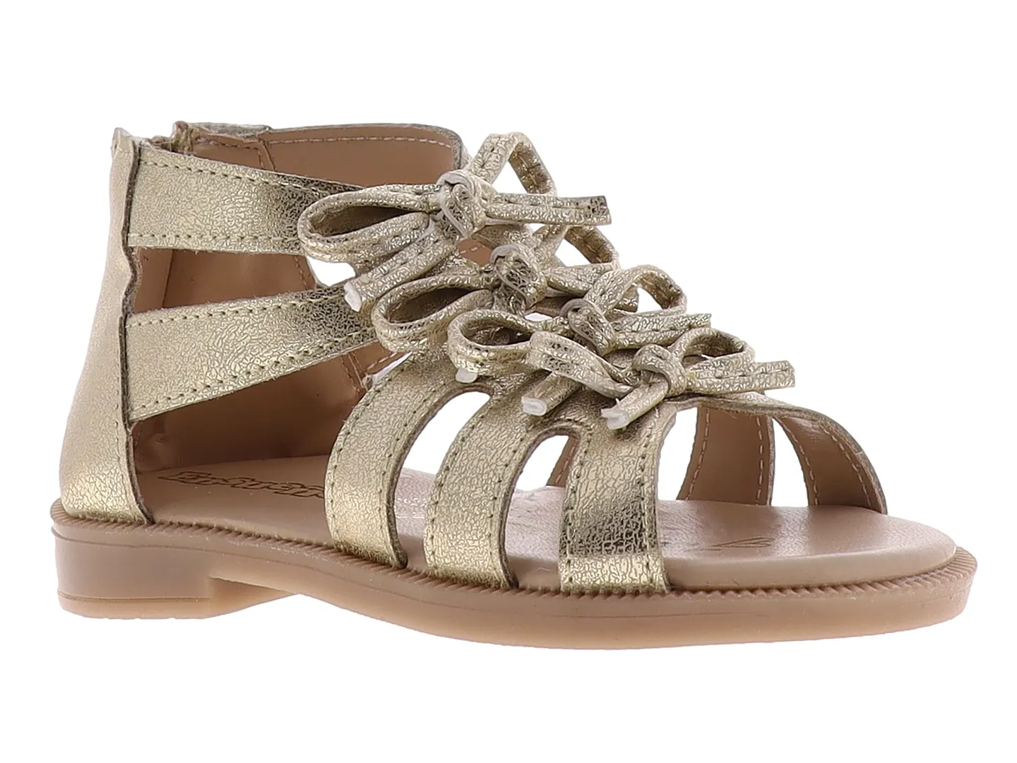 Sandalias Ensueño 400303 Oro Para Niña