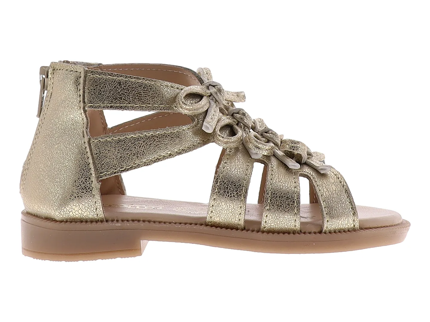 Sandalias Ensueño 400303 Oro Para Niña