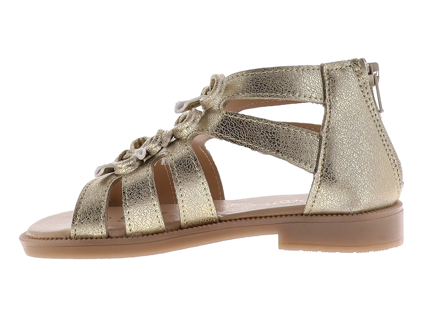 Sandalias Ensueño 400303 Oro Para Niña