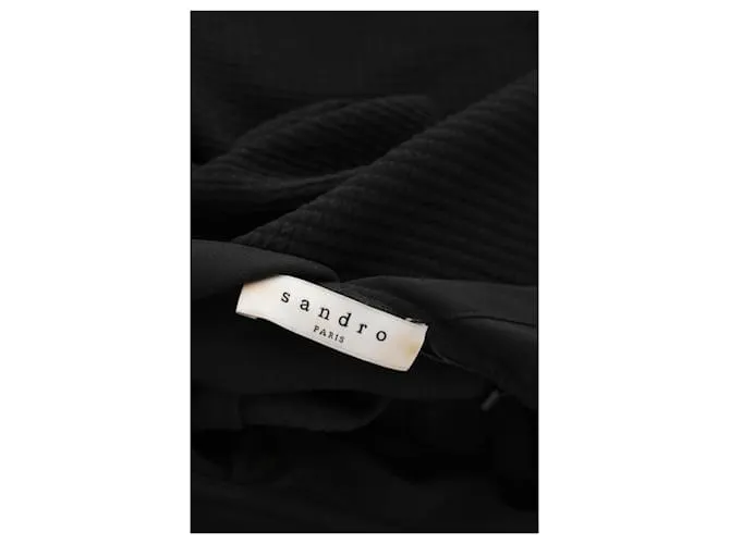 Sandro Vestido negro 