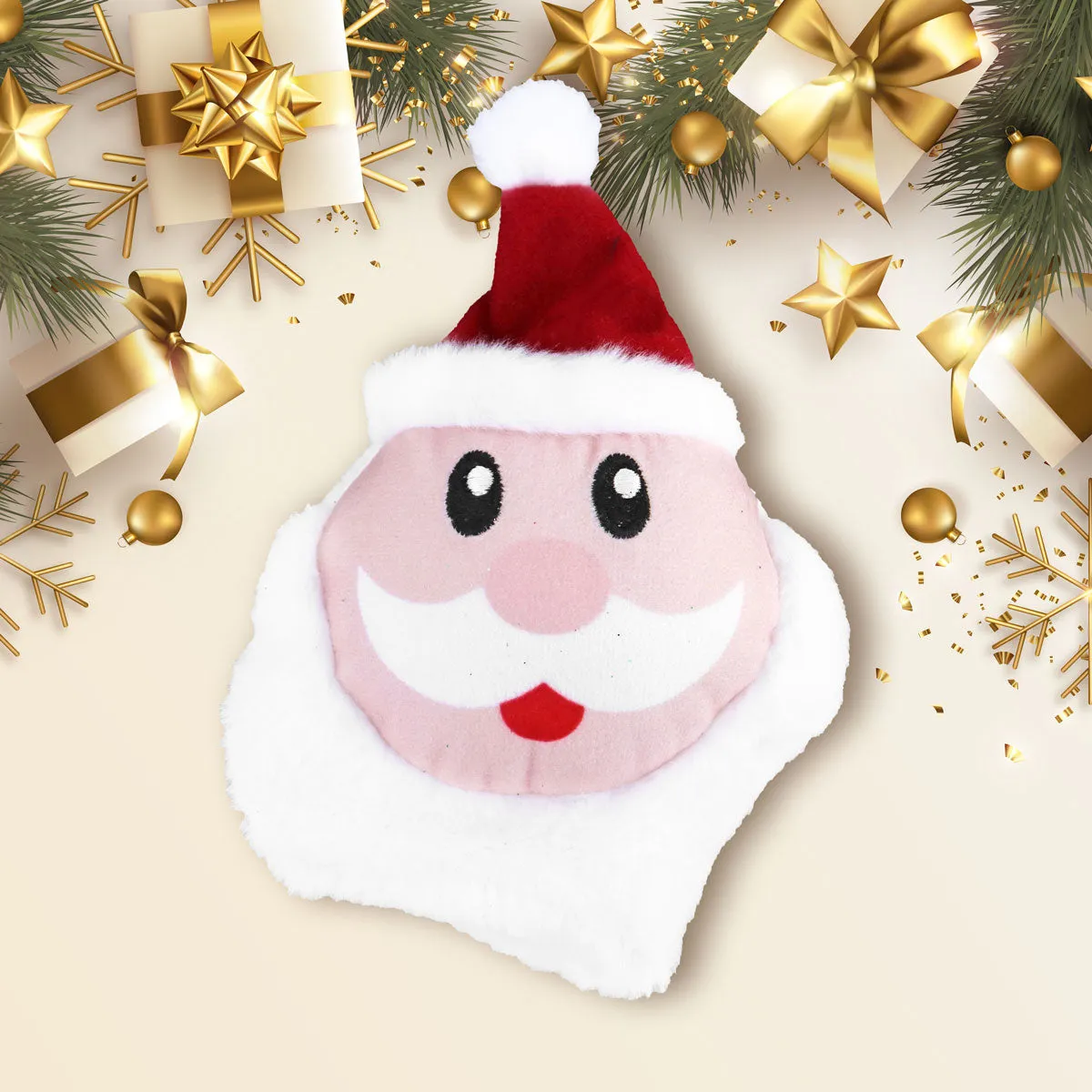 Santa Claus de Peluche para Mascotas