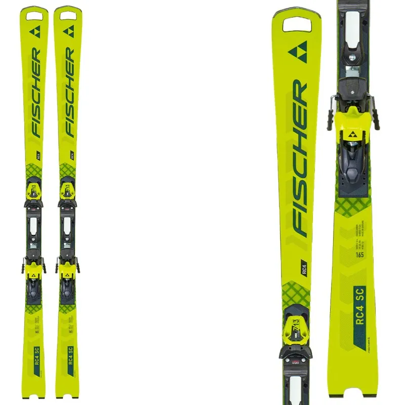 SCI FISCHER RC4 WC SC PRO MPLATE CON ATTACCHI RC4 Z13 FF