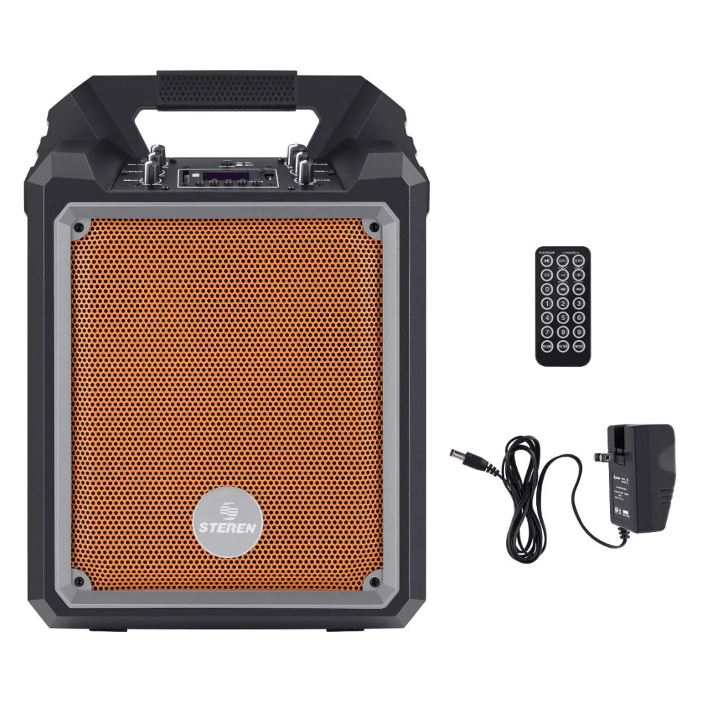 Steren Amplificador Bluetooth con Batería Recargable de 900 W PMPO