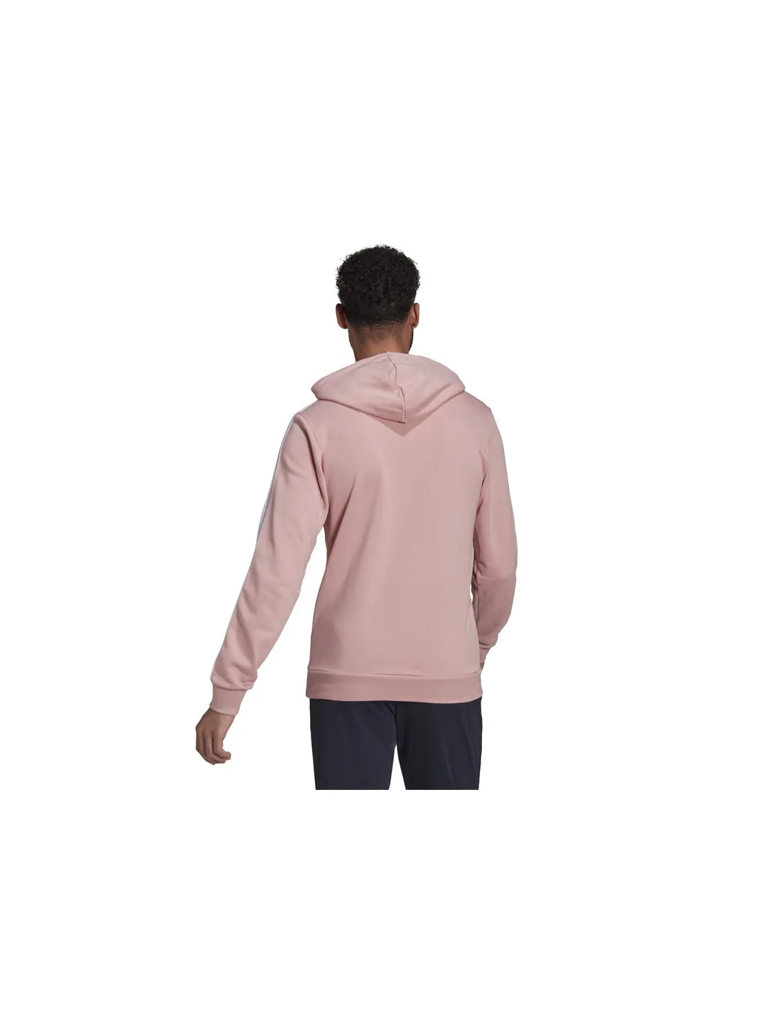 Sudadera adidas Essentials 3 Bandas M Wonder Mauve