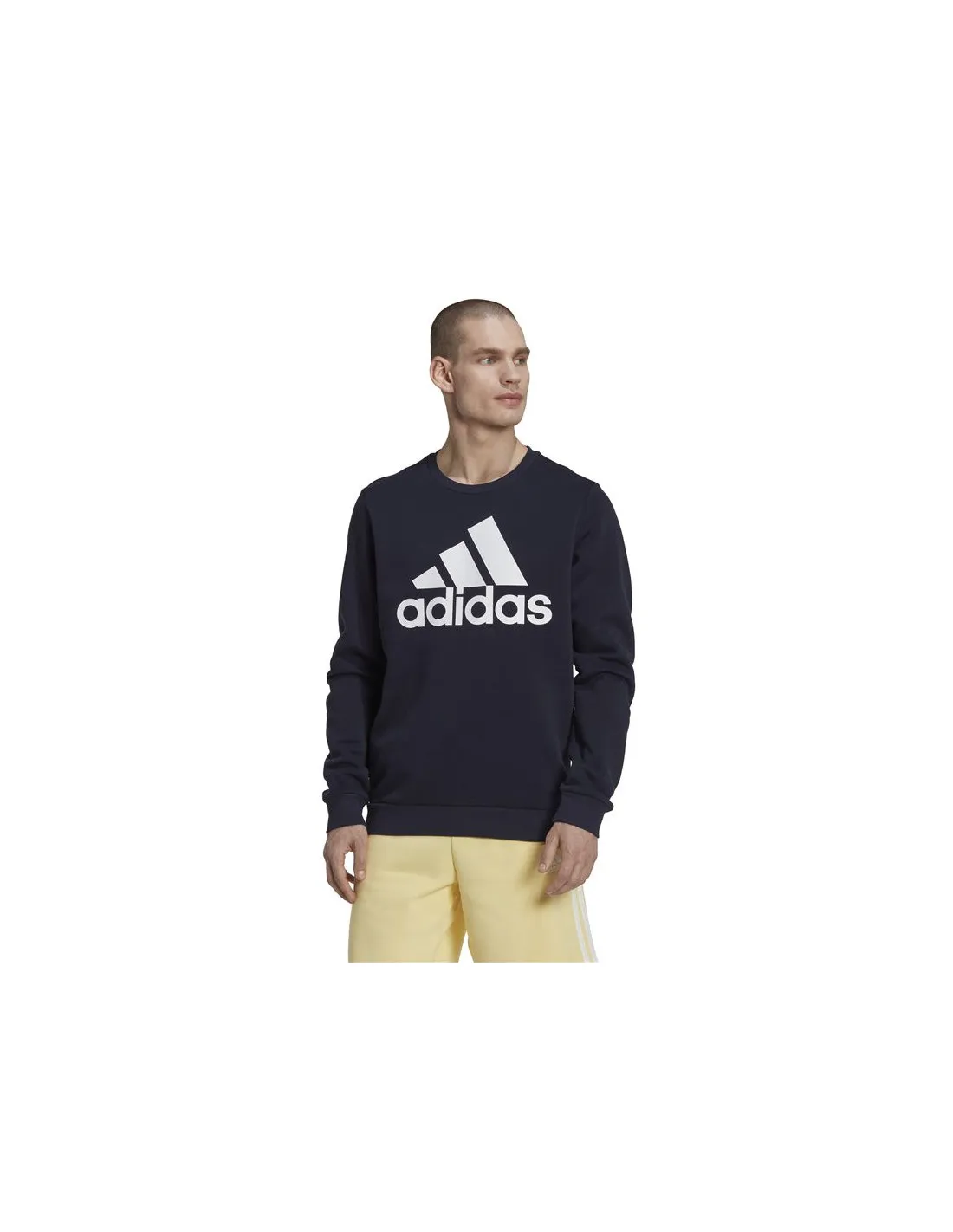 Sudadera adidas Essentials Big Logo Hombre Blue