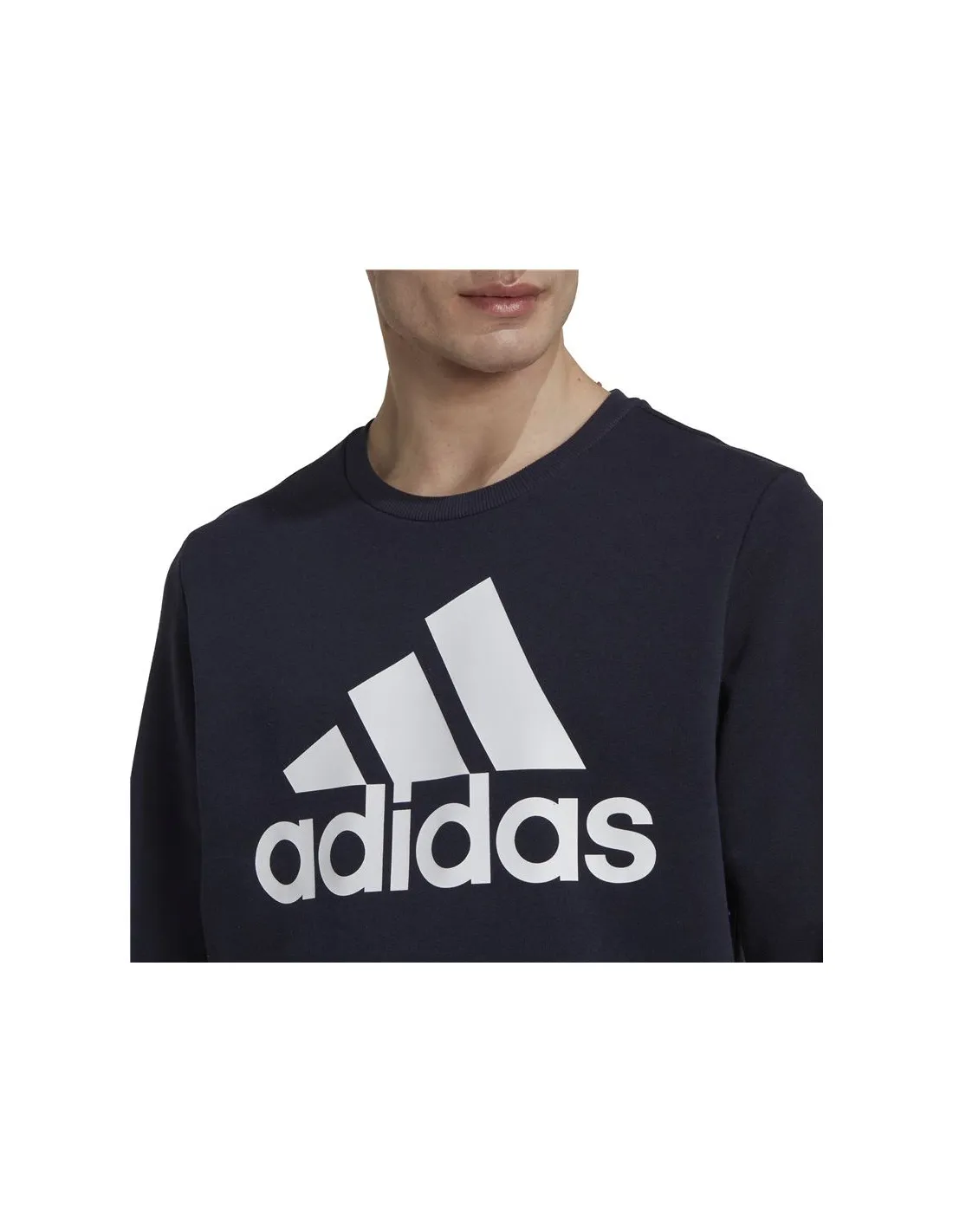 Sudadera adidas Essentials Big Logo Hombre Blue