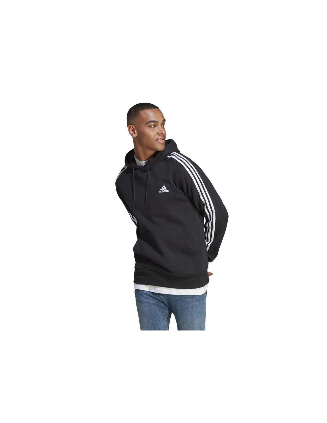 Sudadera adidas Essentials French Terry 3 Bandas Hombre