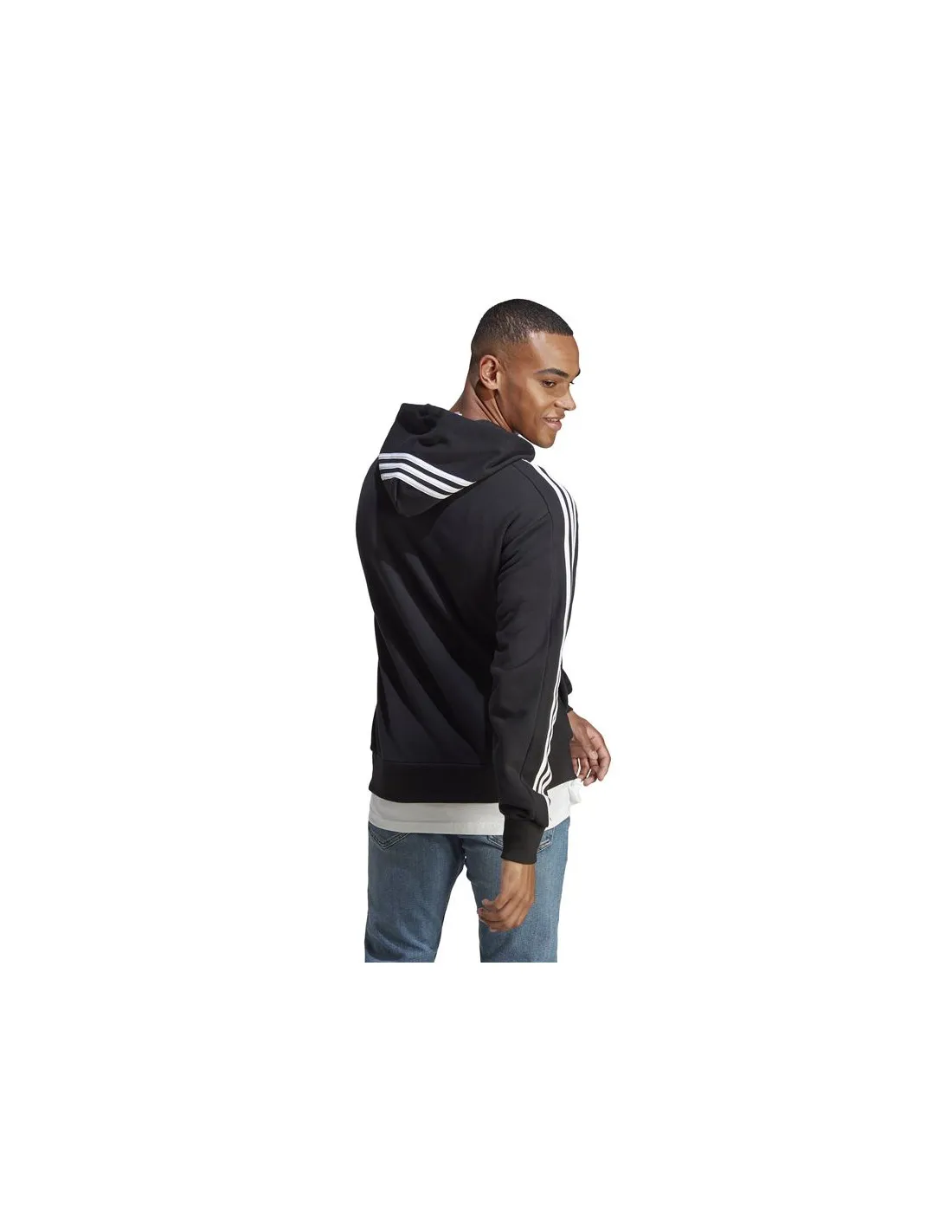 Sudadera adidas Essentials French Terry 3 Bandas Hombre